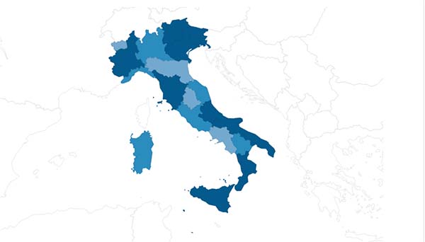 mappa italiana